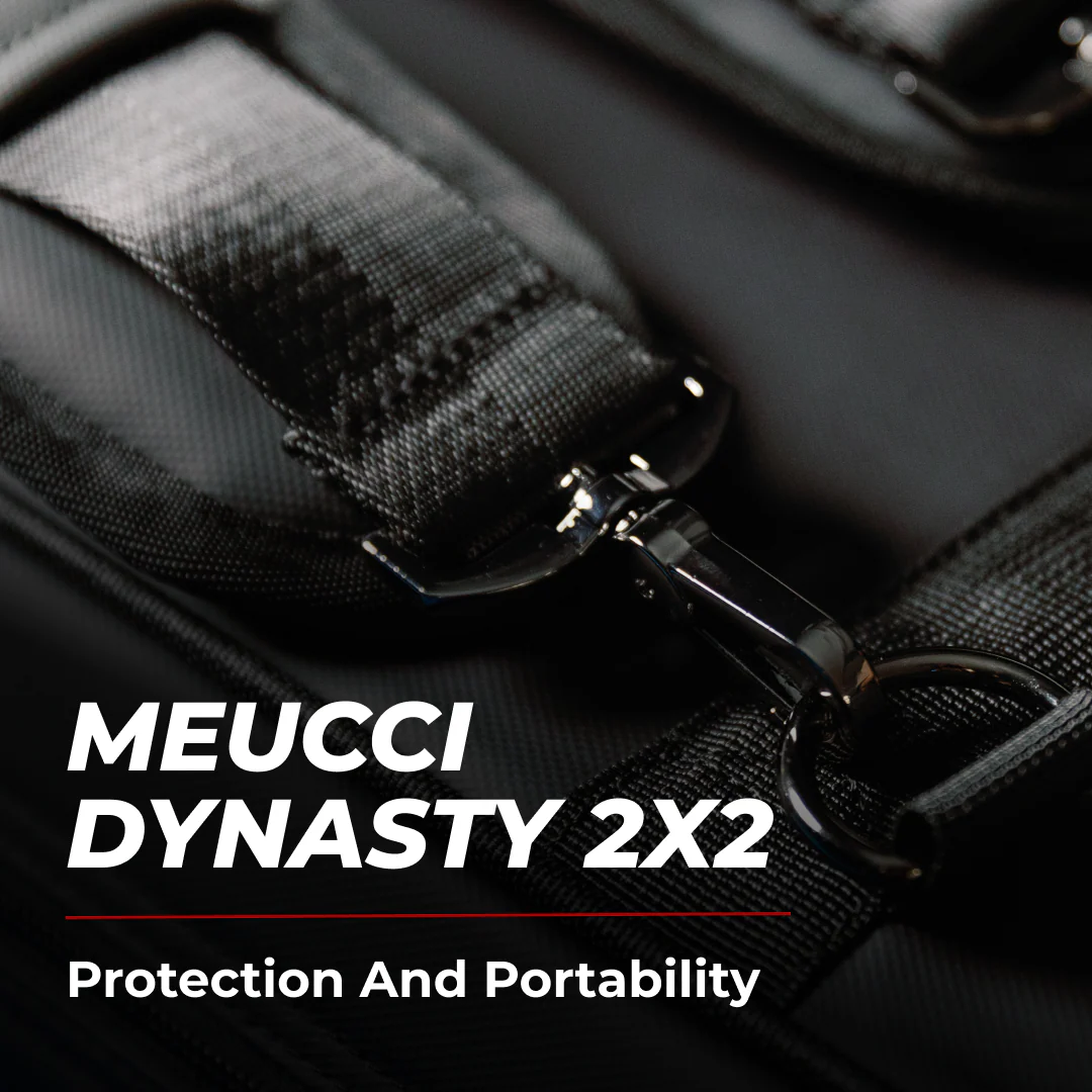Meucci Dynasty 2X2 Hard Pool Cue Case - Image 9